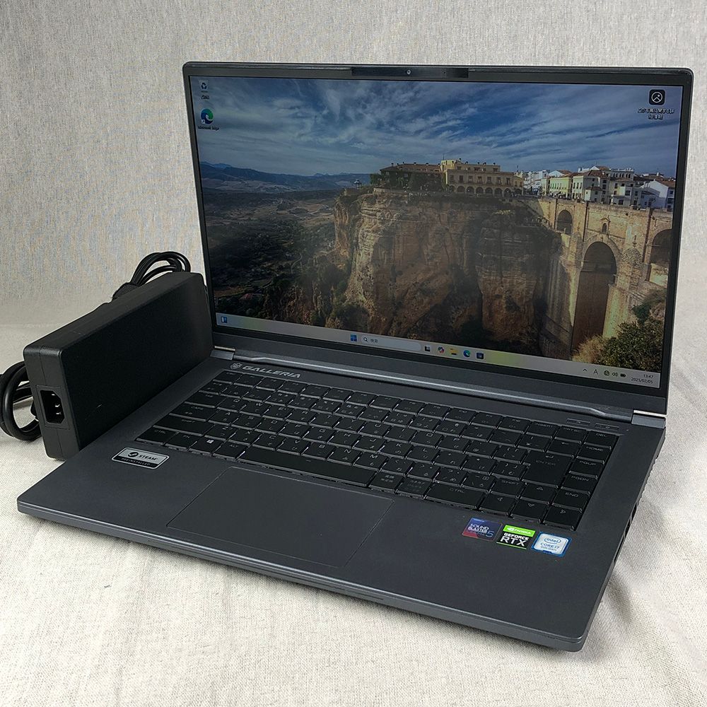 【バッテリー良好】ゲーミングノートPC パソコン GALLERIA ガレリア GCR2070RGF-QCG【i7-9750H・RTX2070・16GB・SSD512GB】/LT-250241（035072）