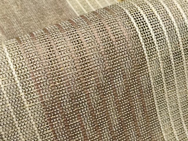 平和屋着物□極上 夏物 本場筑前博多織 八寸名古屋帯 紗献上 金糸 逸品