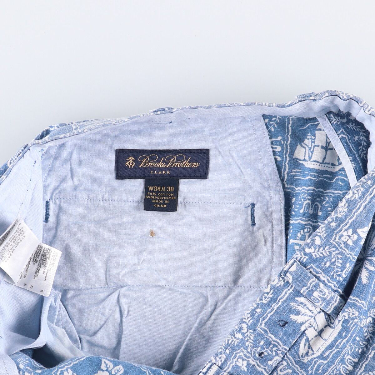 古着 ブルックスブラザーズ Brooks Brothers CLARK × REYN SPOONER レインスプーナー ライハナセーラー コットン eaa584169 KIN-KAAI_COM