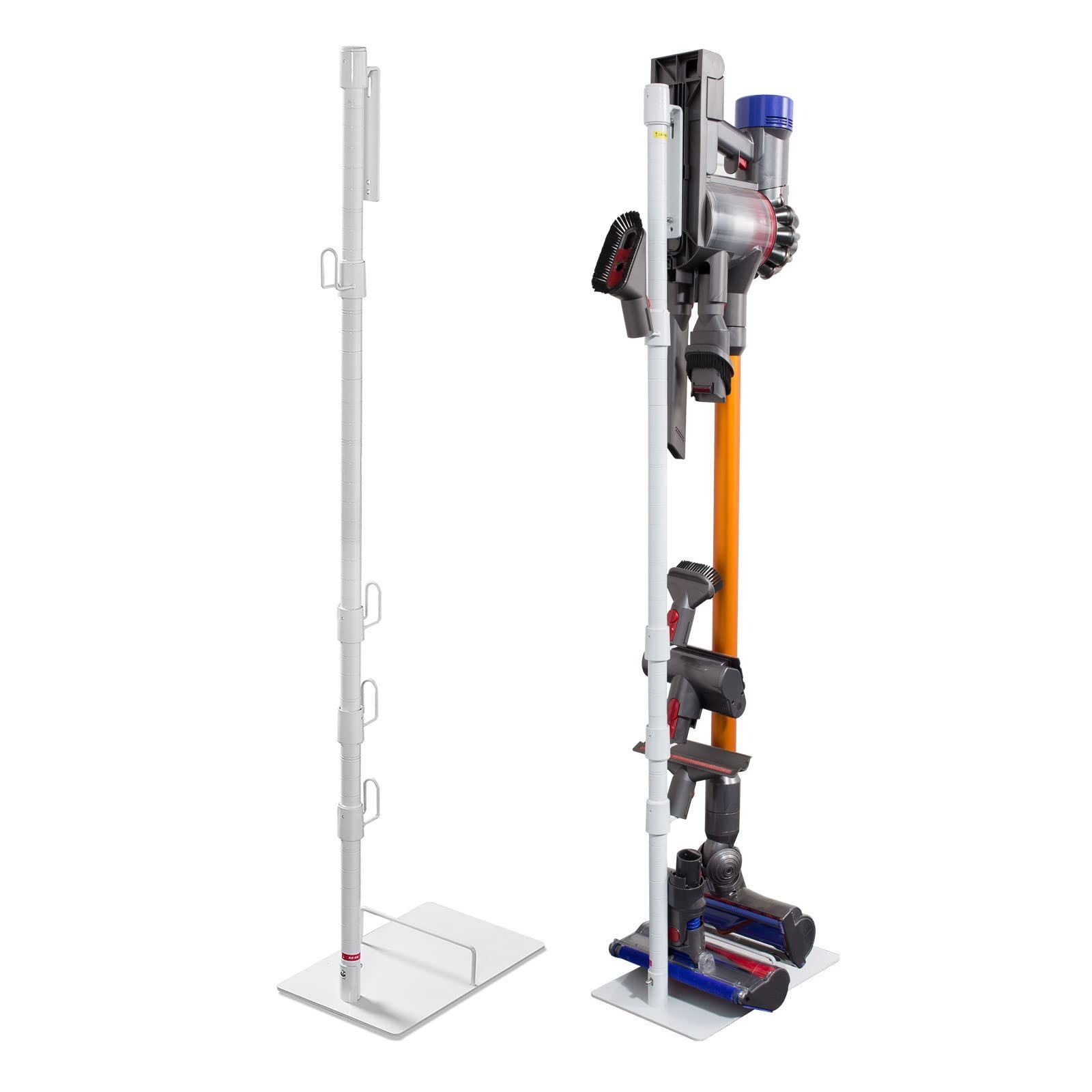 商品 掃除機 スタンド V11 V10 V8 ダイソン slim V7 V6 スリム QR 対応 自立式クリーナースタンド ホワイト