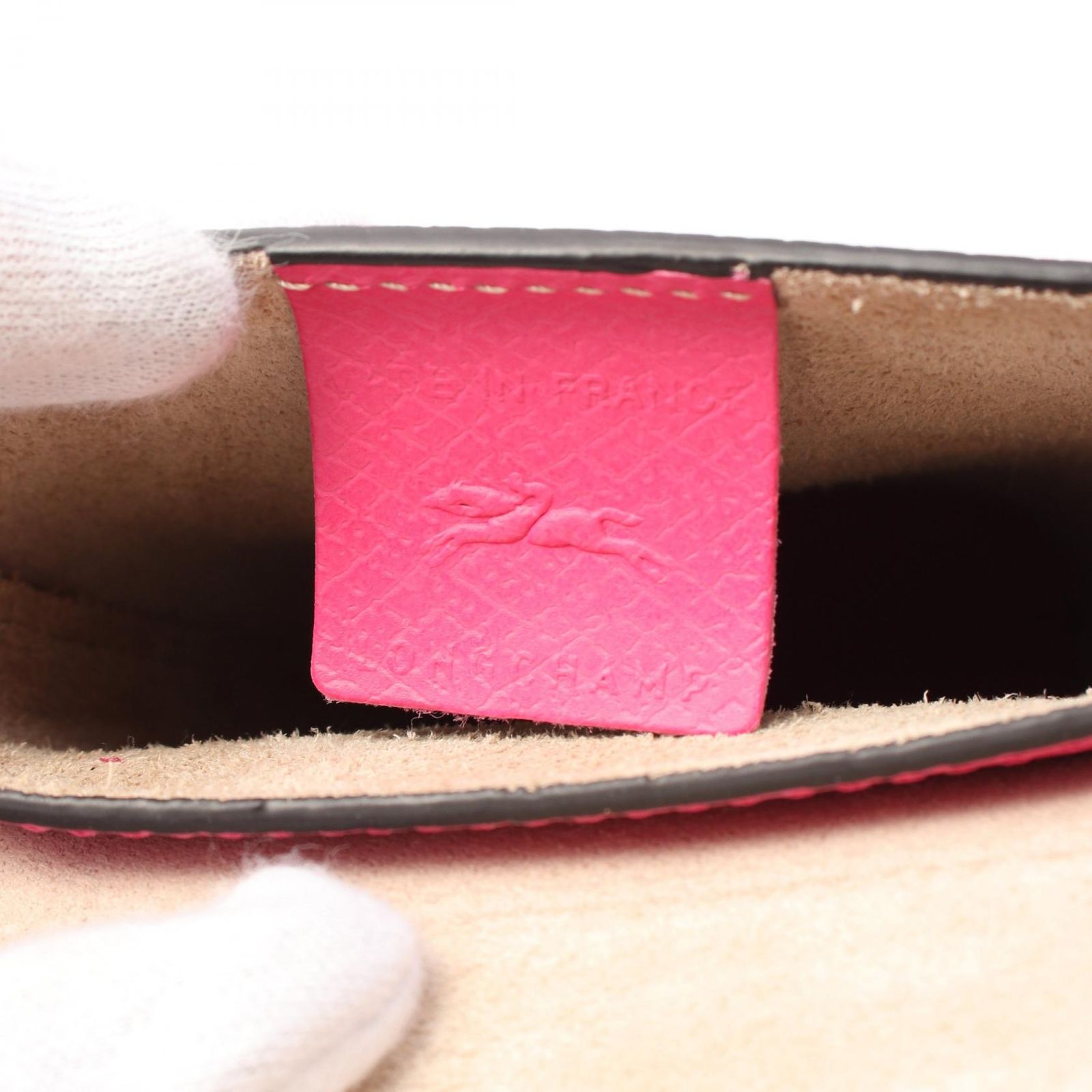 ロンシャン Longchamp ショルダーバッグ エピュレ スマートフォン 