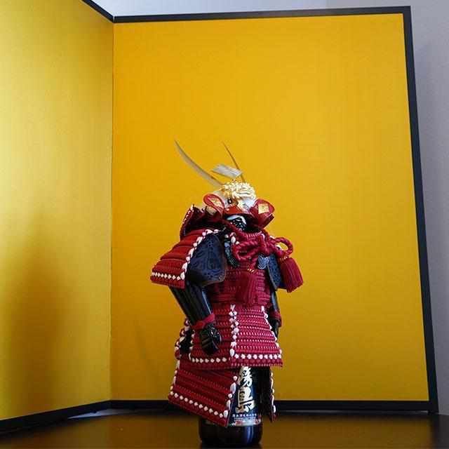 茶道具 水屋屏風 屏風 二枚折 間仕切 金散らし/無地 両面使い 箱入り 風炉