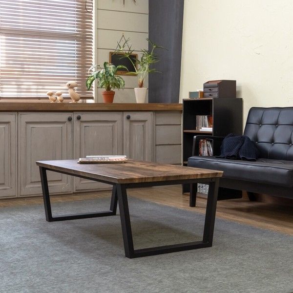 Aibina　センターテーブル　ブラウン Aibina センターテーブル ブラウン Aibina センターテーブル ブラウン