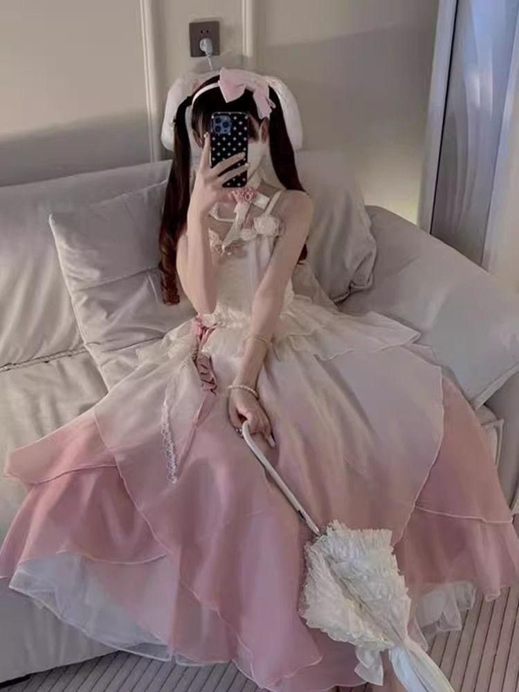 LT-09 豪華姫系 lolita 可愛 レトロ風 オリジナル 洋服 ロリータ ワンピース 美しい刺繍