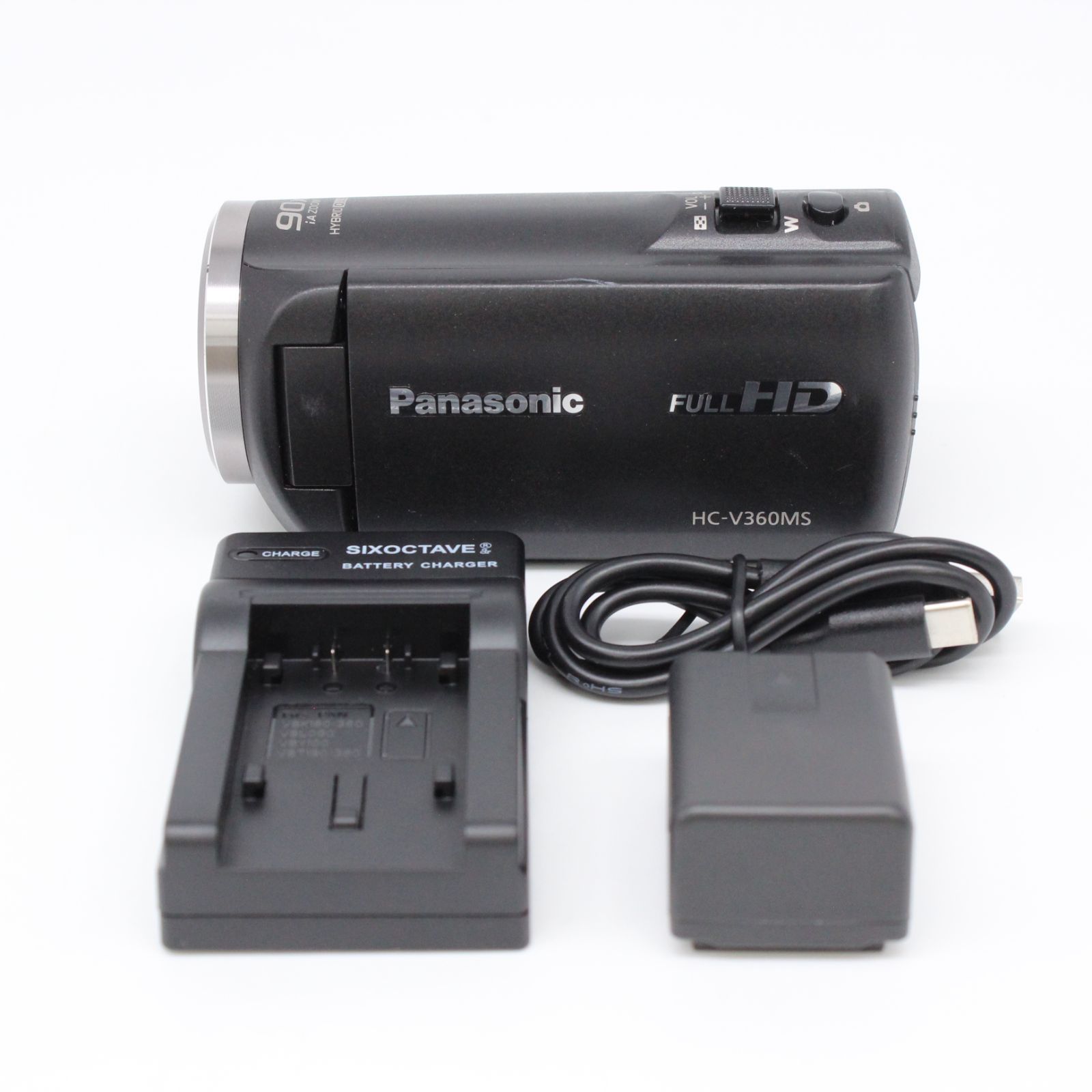 2019年製Panasonic HC-V360MS 本体 + 付属品 概要 デジタルハイビジョンビデオカメラ HC-V360MS | デジタル