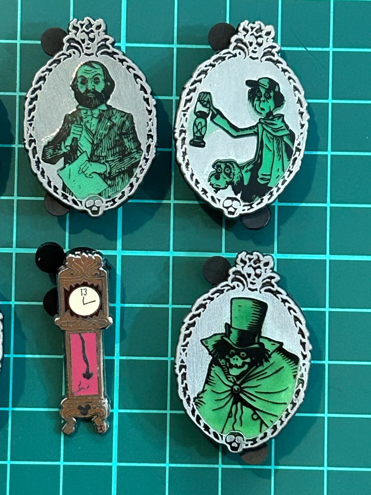 ホーンテッドマンション ピンバッジ ピントレ 本物 6点 まとめセット