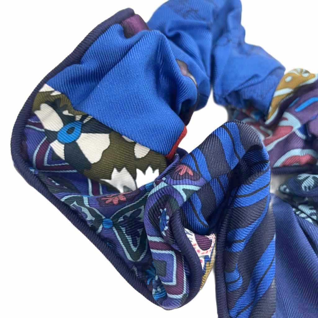 HERMES エルメス クラウディア シュシュ シルク100% HERMES エルメス クラウディア シュシュ シルク100%