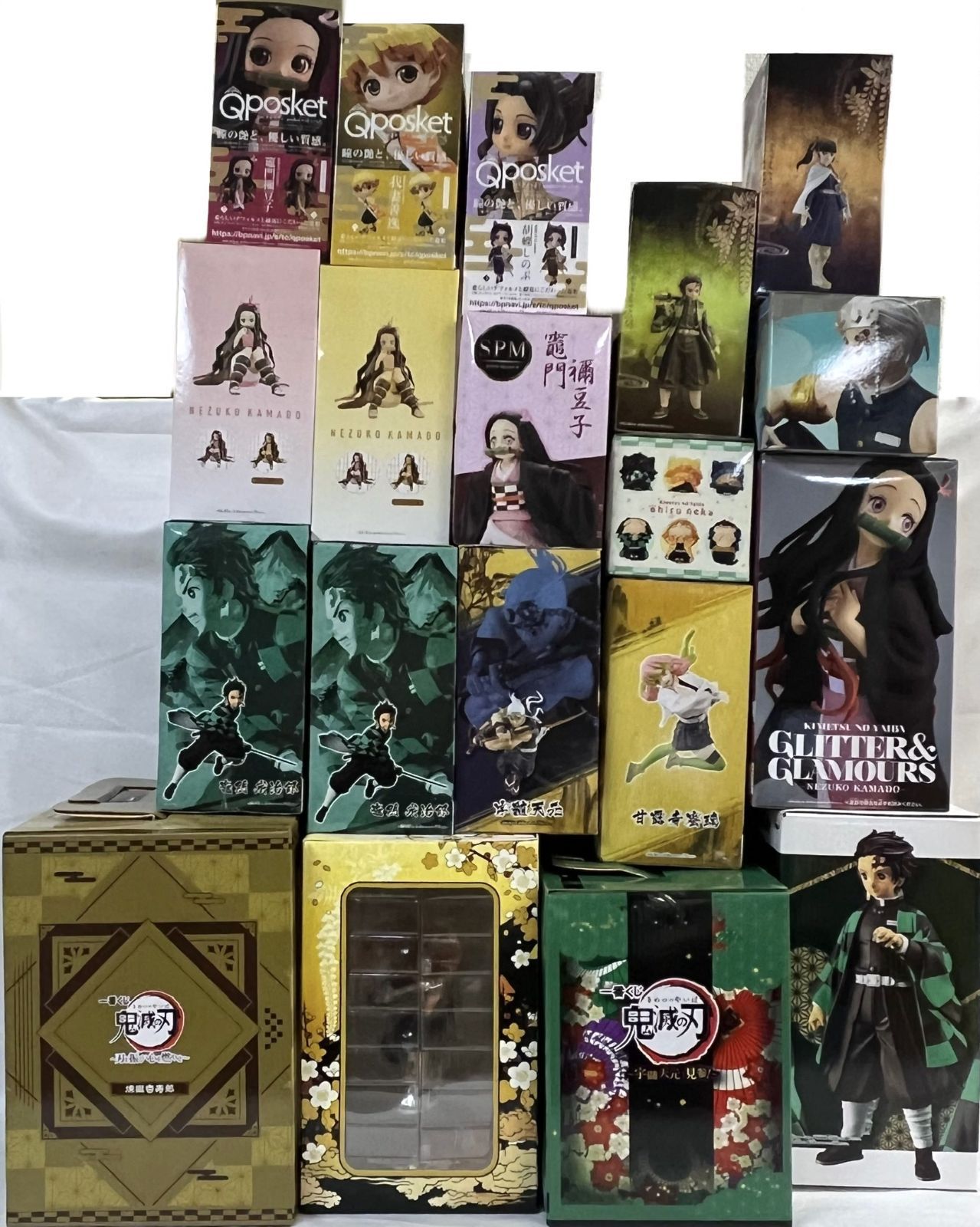 鬼滅の刃 フィギュア 19個セット まとめ売り - メルカリ