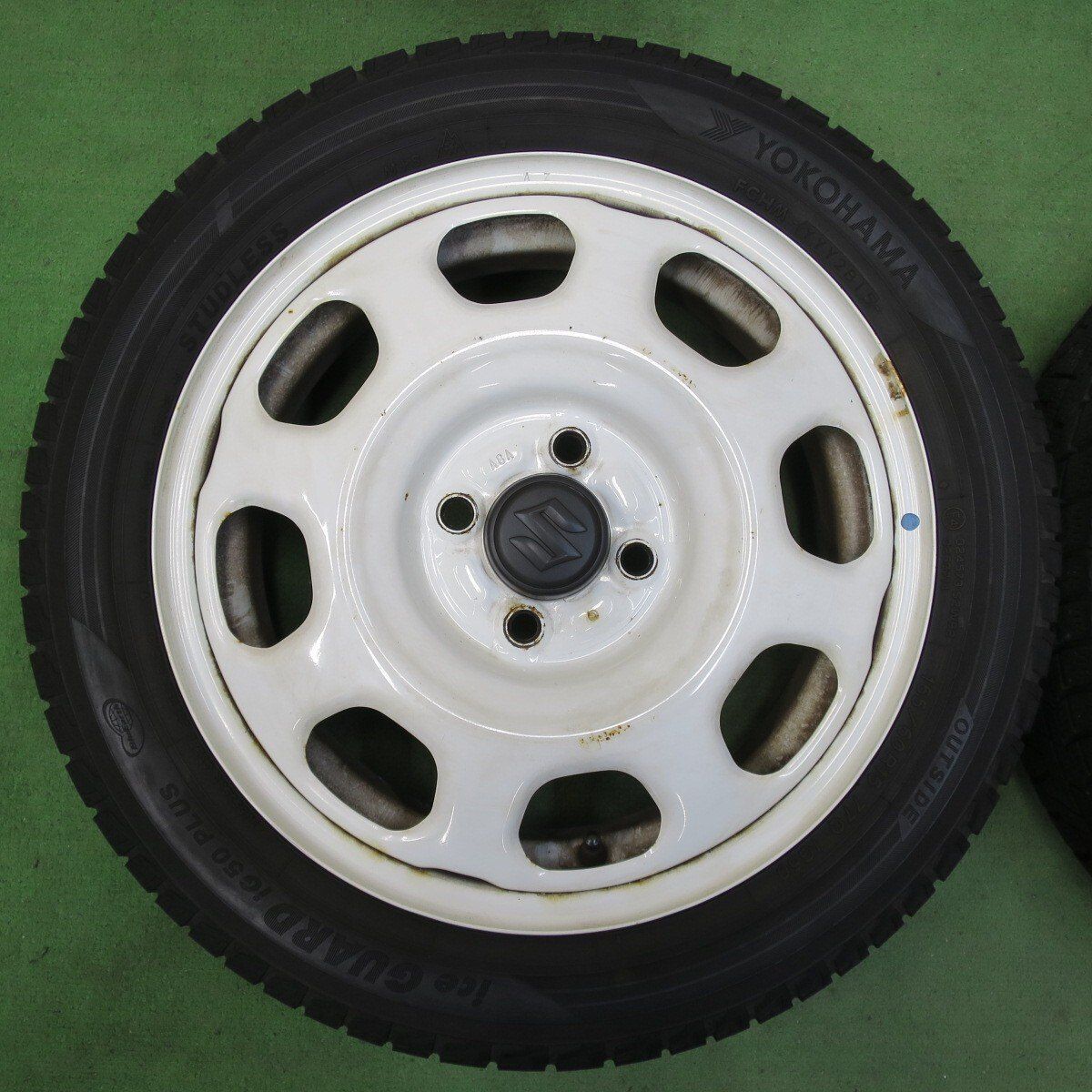 4本価格☆スズキ ハスラー 純正 スチール 165/60R15 スタッドレス 
