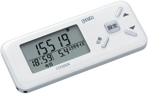 シチズン(CITIZEN) デジタル歩数計 Peb TW600-WH 売れ筋 ホワイト(品