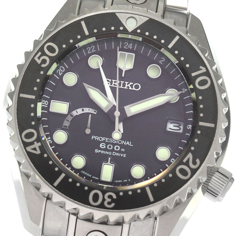 セイコー SEIKO 5R66-0BC0/SBDB011 プロスペックス マリーンスター スプリングドライブ メンズ良品_836145