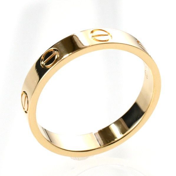 カルティエ　Cartier ミニラブリング　#51 PG K18 AU750 Cartier カルティエ ミニラブリング K18YG イエローゴールド
