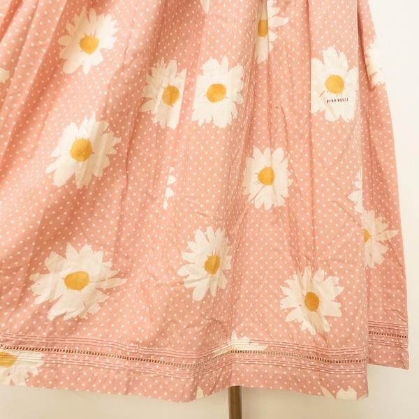 snc ピンクハウス PINKHOUSE セットアップ ツーピース ピンク 白系