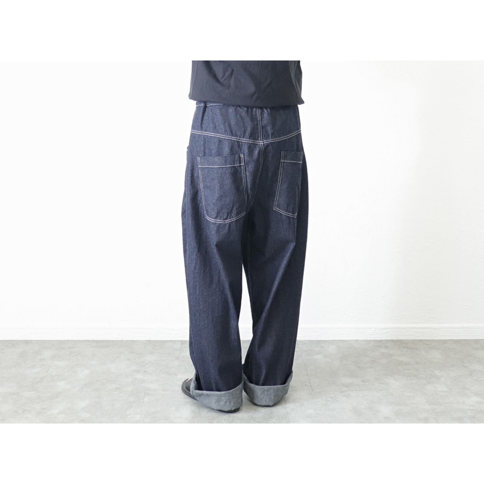 NARU FACTORY / 8オンス ムラデニム ノッポパンツ - INDIGO - メルカリ