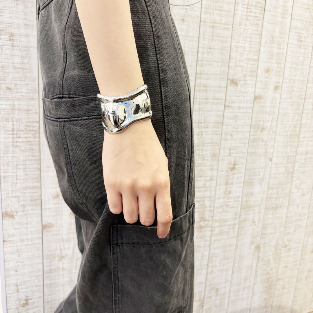 Tiffany 心もとな テクスチャー ウィーブマネークリップ希少美品 