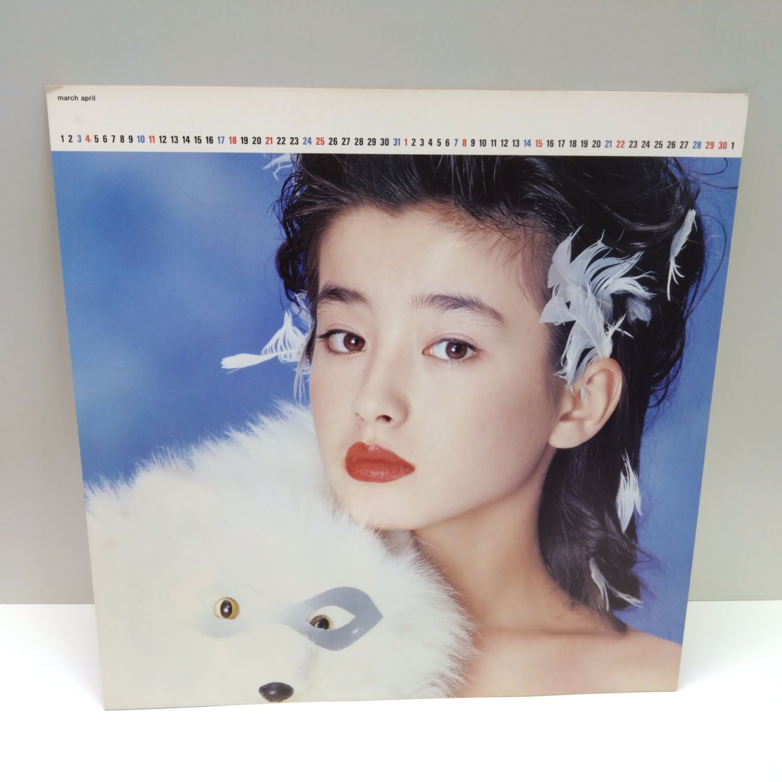 宮沢りえ　カレンダー　1989 FLASH フラッシュ 1989年11月14日号 宮沢りえ・ふんどし/浅野