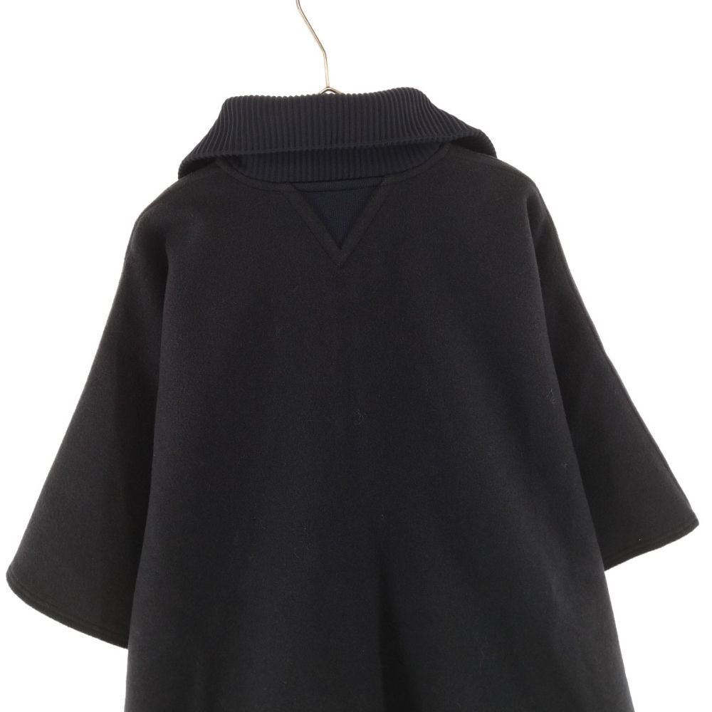 【Louis Vuitton】ルイヴィトン 黒 カシミヤ ポンチョ Louis Vuitton】ルイヴィトン 黒 カシミヤ ポンチョ