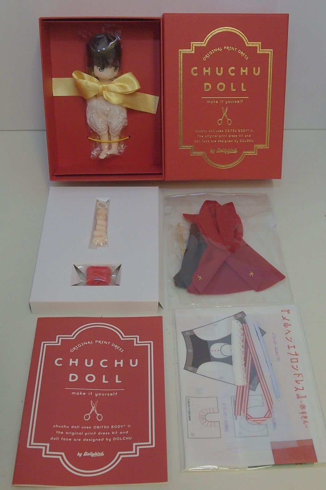 chuchu doll HINA　赤ずきん　Dolly Bird　DOLCHU Dollybird 28 chuchu doll HINA「赤ずきん & アリス」 | Dollybird
