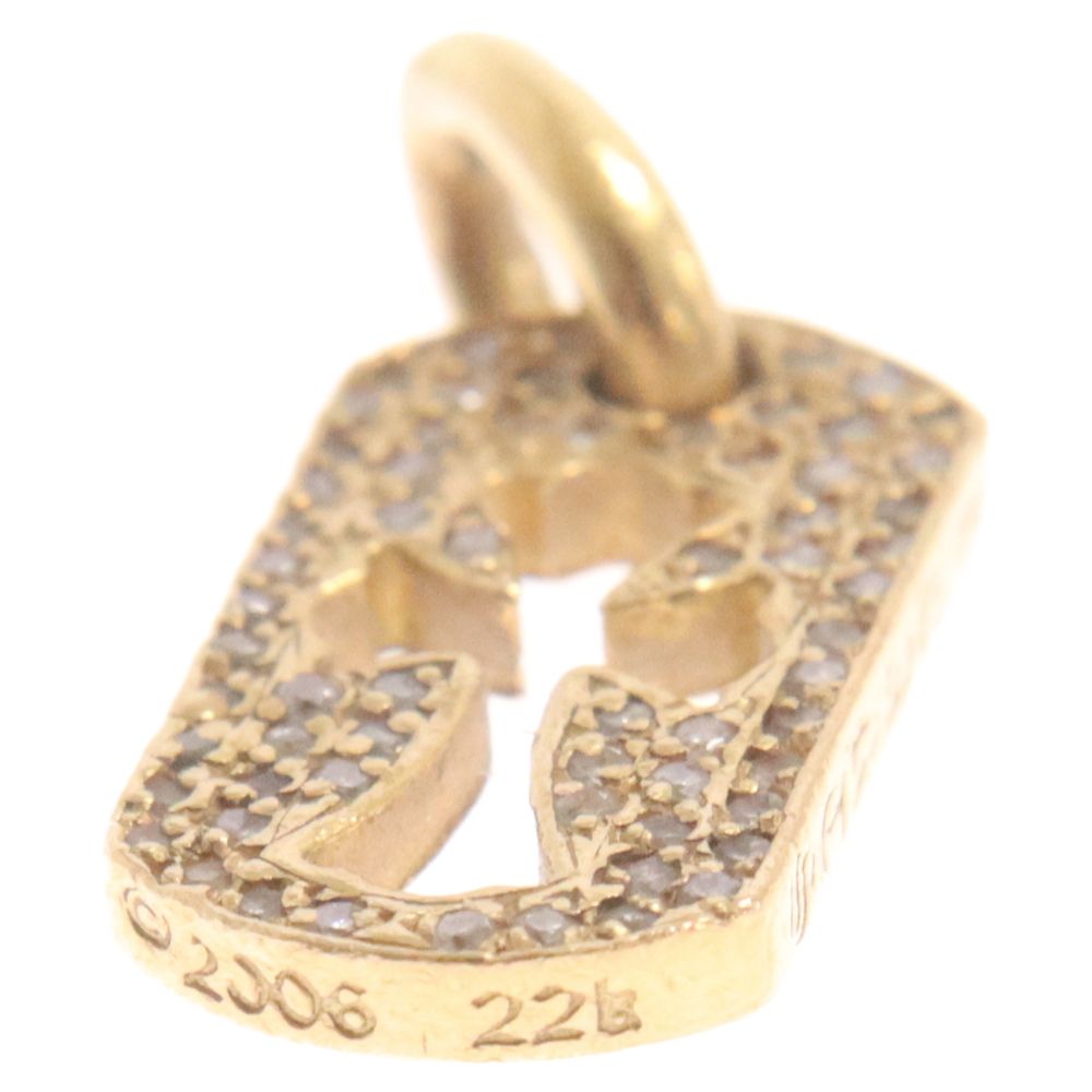 CHROME HEARTS (クロムハーツ) 22K DT TNY CO CRS P/D/タイニーカット