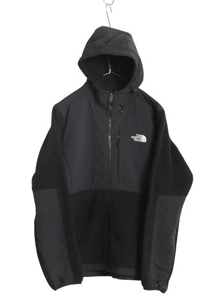 なクーポン配布中! ノースフェイス フード付き デナリ ジャケット レディース L | アウトドア フリース ナイロン パーカー ジャンパー フルジップ ブルゾン 黒