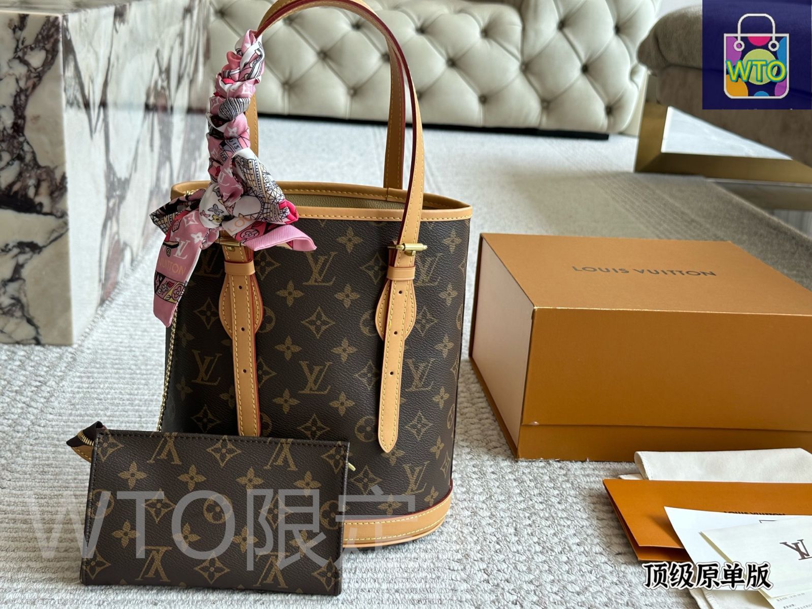 今日特価】LV Vintage Bucket Bag M42238（ルイ・ヴィトン