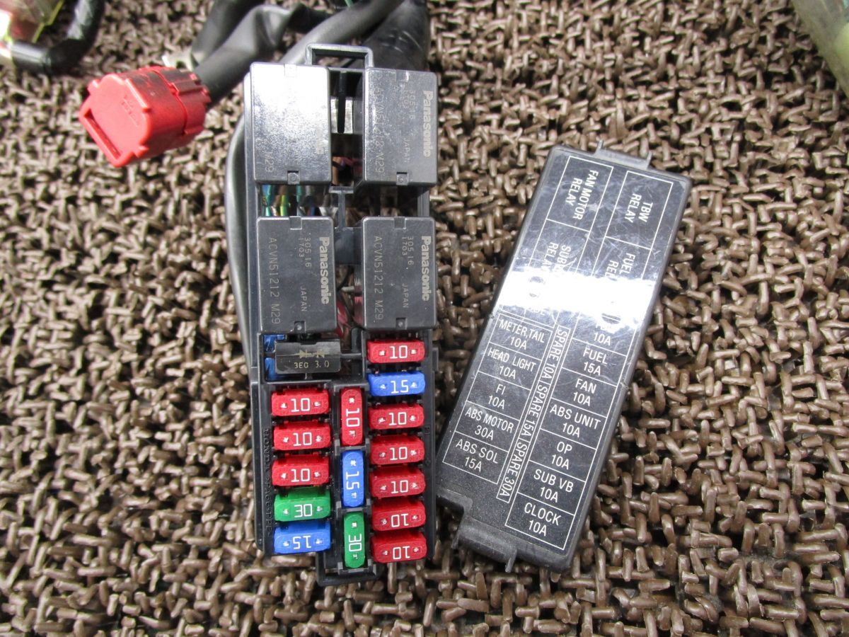 人気アイテムが再入荷！ CBR250RR メインハーネス イグナイター △A6494 ABSモジュール イグニッションコイル MC51 ホンダ MC51E 動画有 インジェクション