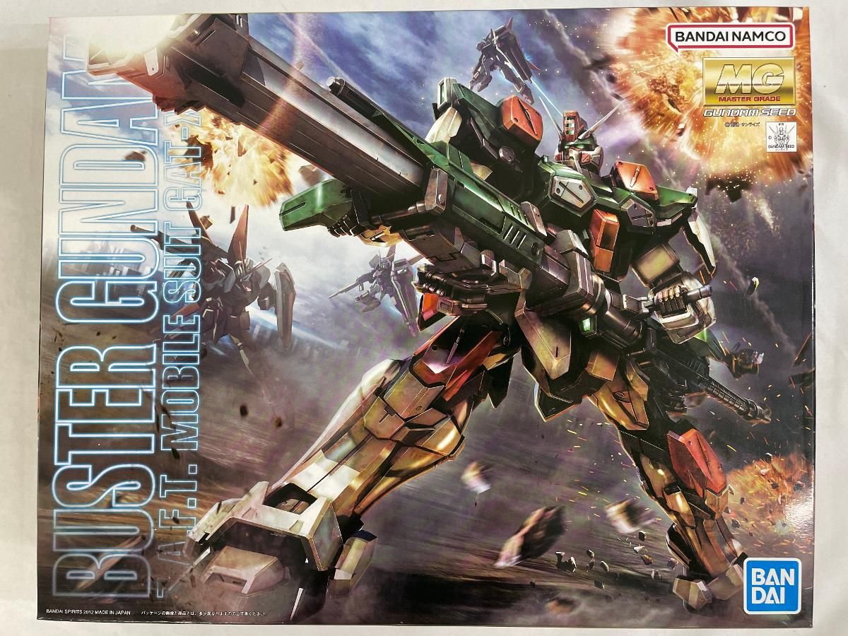 【未開封】MG 機動戦士ガンダムSEED GAT-X103 バスターガンダム ROBOT魂/ 機動戦士ガンダムSEED: GAT-X103 バスターガンダム ver