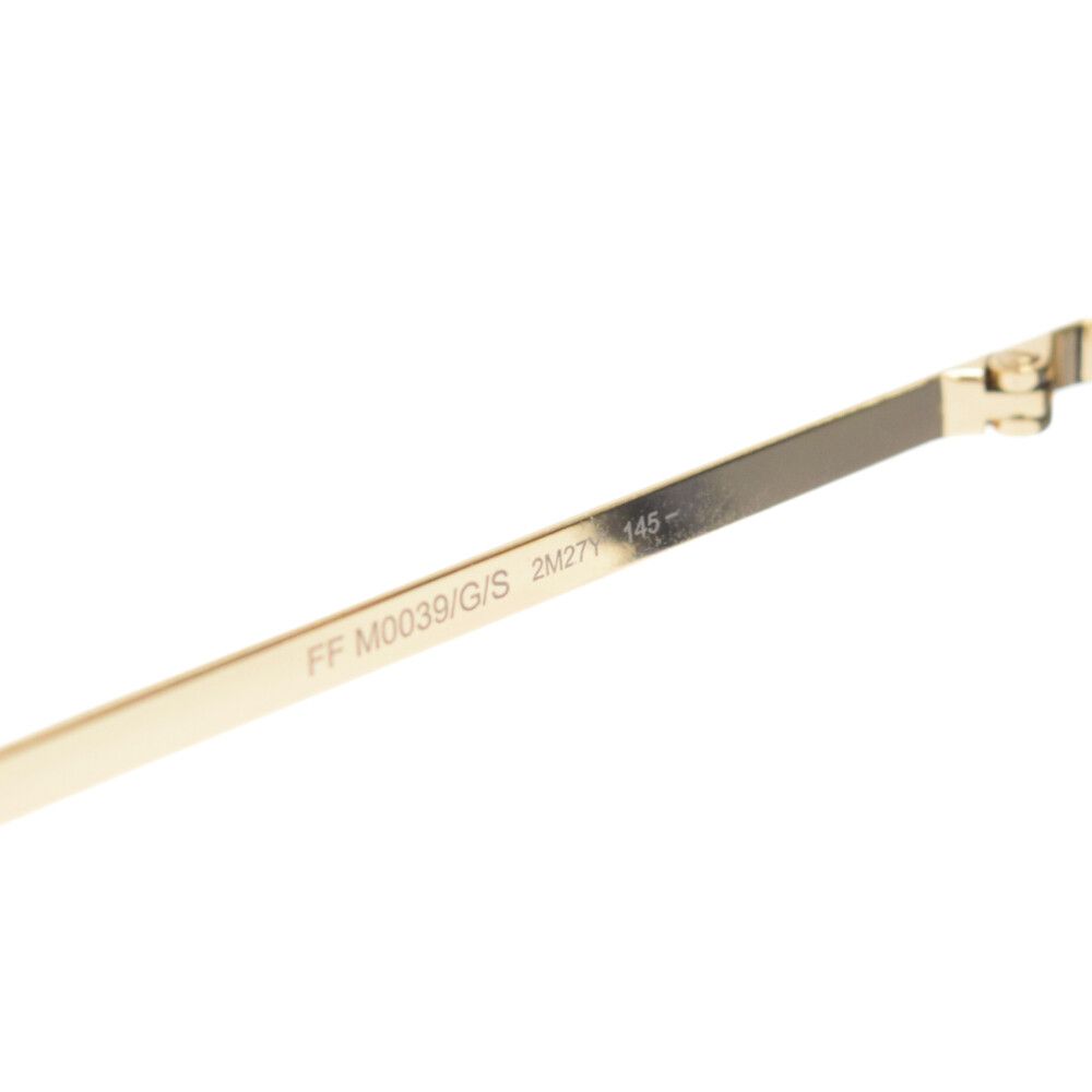 FENDI フェンディ　サングラス　ティアドロップ FENDI (フェンディ) ファビュラス ティアドロップ ズッカ柄 サングラス