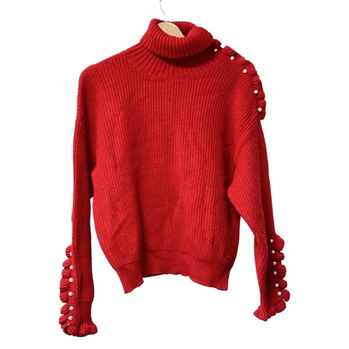 MUVEIL WORK ニット・セーター レディース ミュベールワーク 中古　古着 MUVEIL WORK(ミュベールワーク) 長袖セーター サイズ38 M