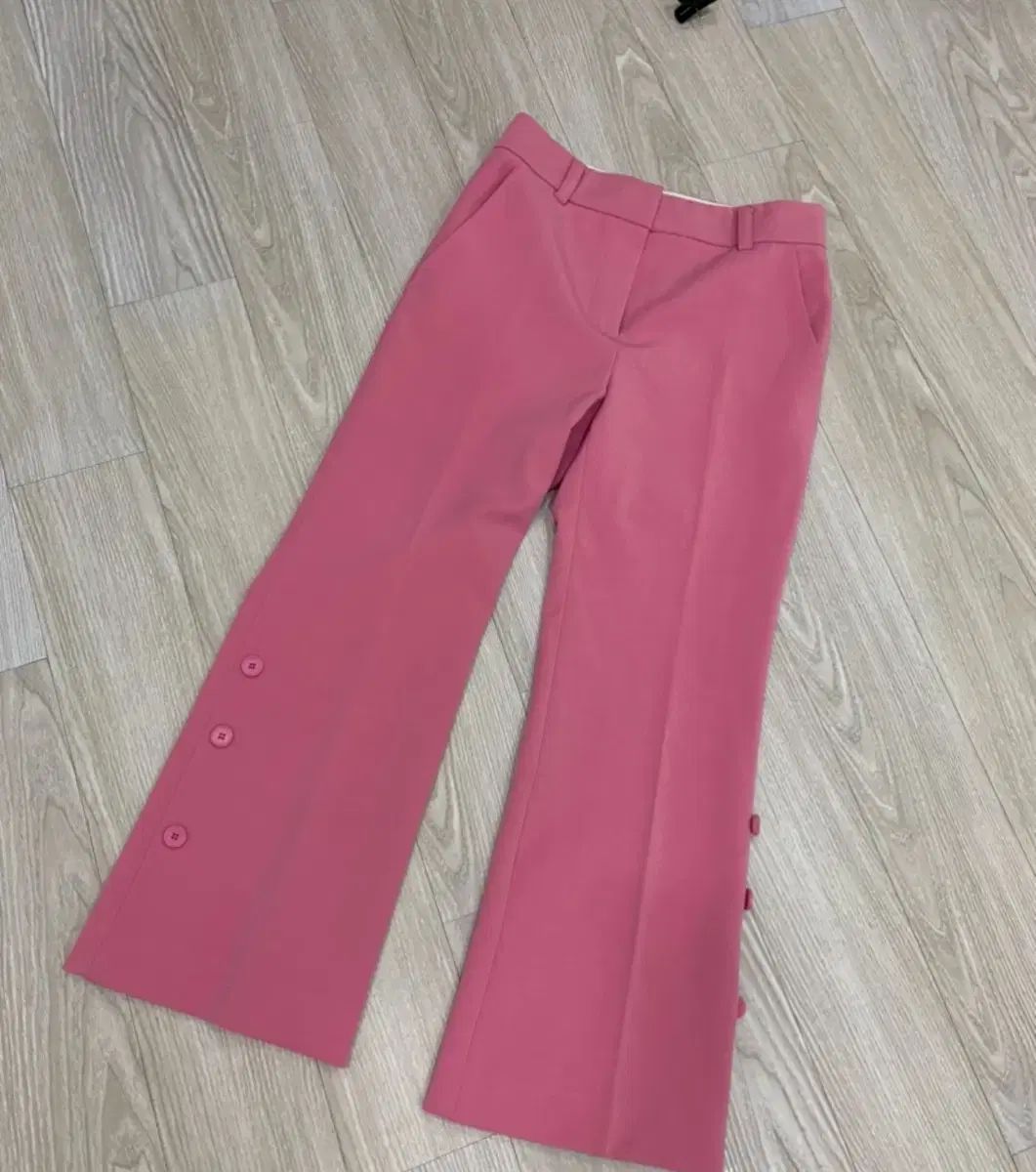 LUCKY CHOUETTE ラッキーシュエトゥ ピンクリボンパンツ 36
