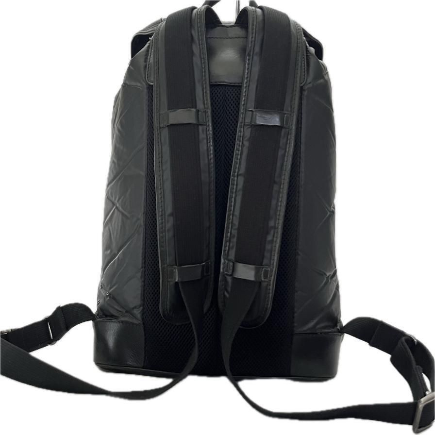 LEONコラボ】ハンティングワールド リュック バチュークロス 黒 ビジネス