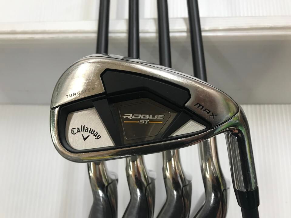 【即納】ROGUE ST MAX | R | VENTUS 5 for Callaway | 中古 | アイアンセット | キャロウェイ