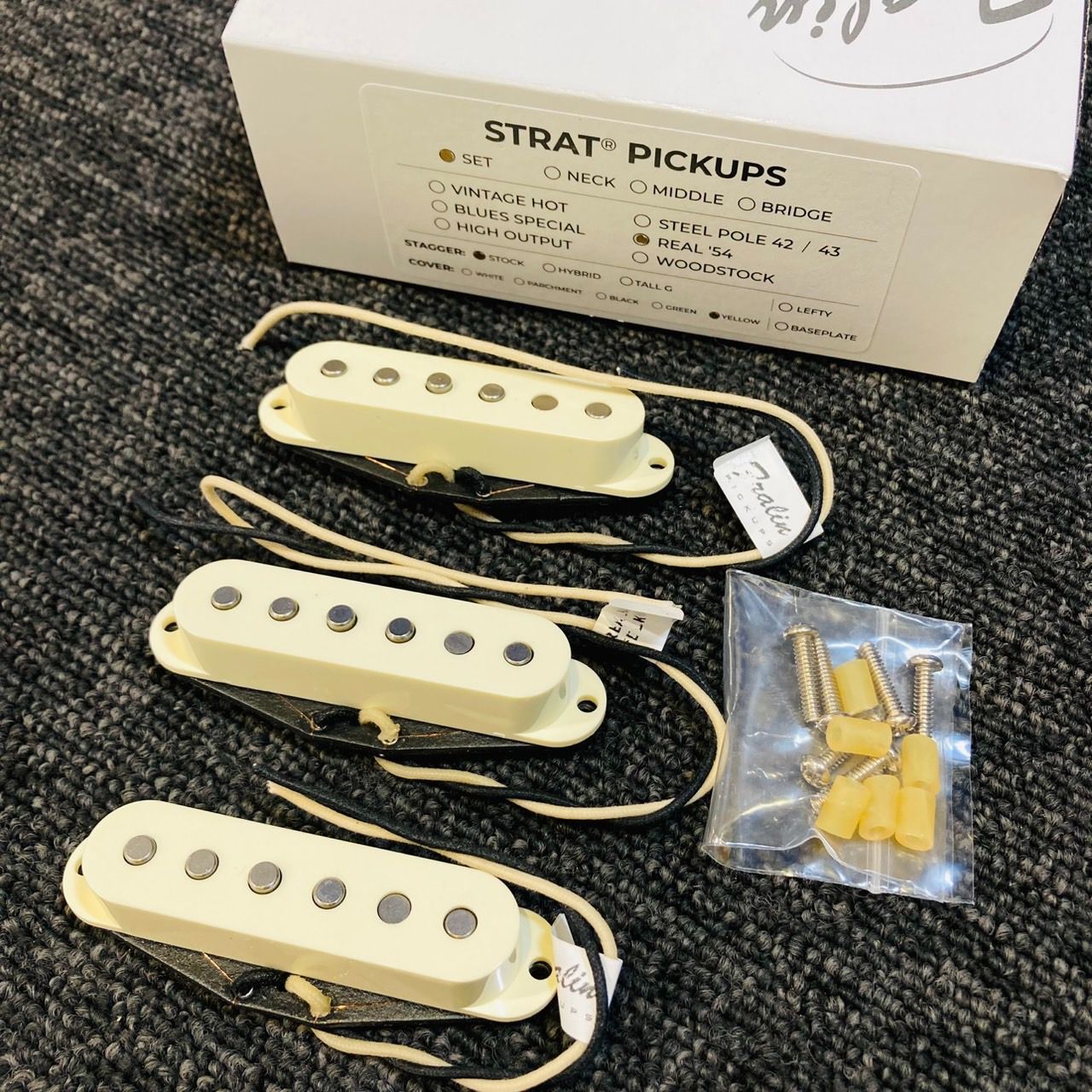 Lindy Fralin real54 美品 LINDY FRALIN ギターピックアップ REAL54 CREAM 日本正規輸入