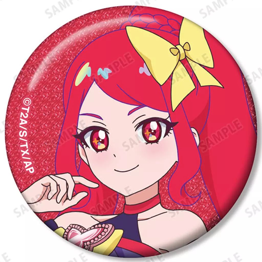 中古】バッジ・ビンズ A.一条寺サクラ 「ひみつのアイプリ