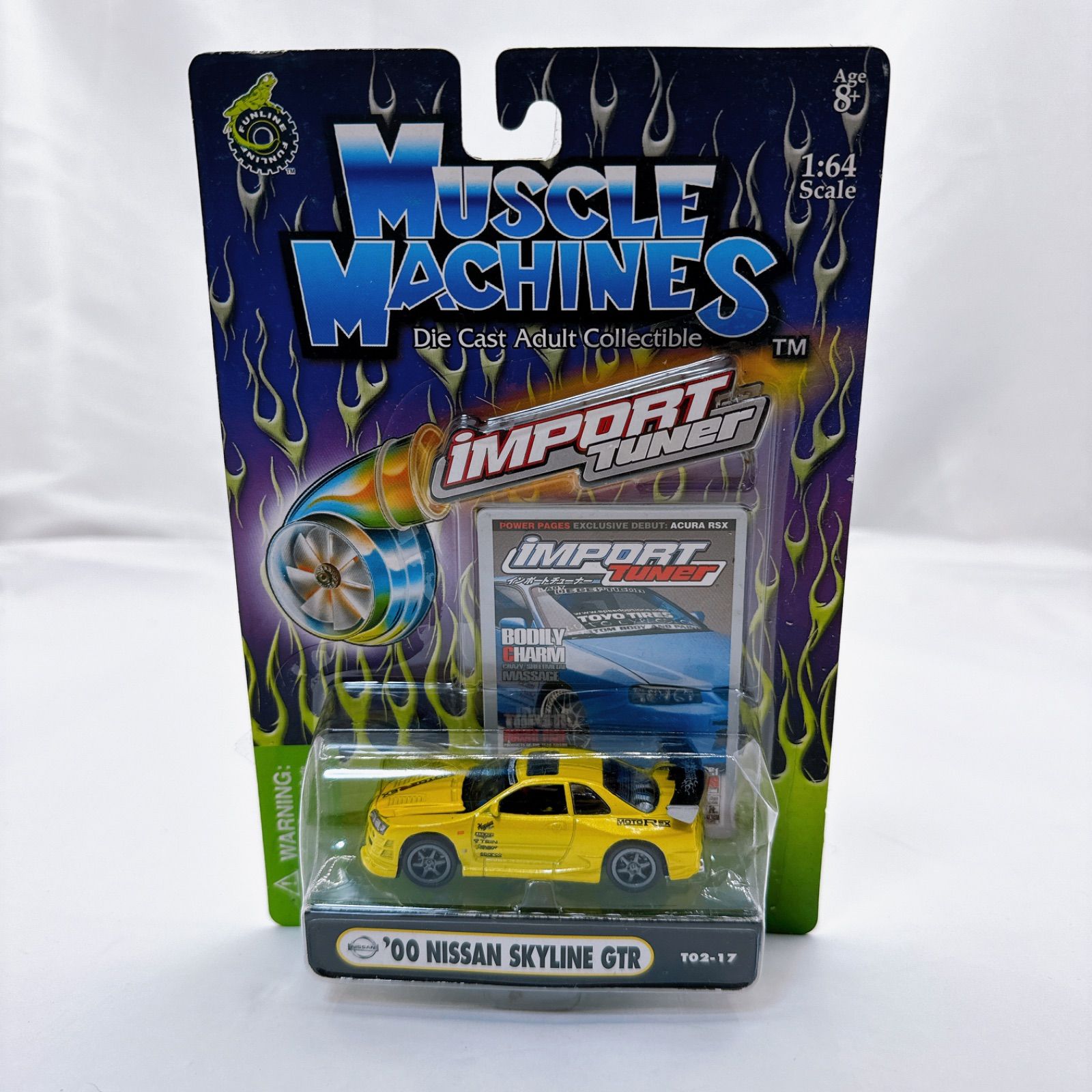 1⁄64 マッスルマシーン MR2 セット 2001 TOYOTA MR2 '01 BLACK 1