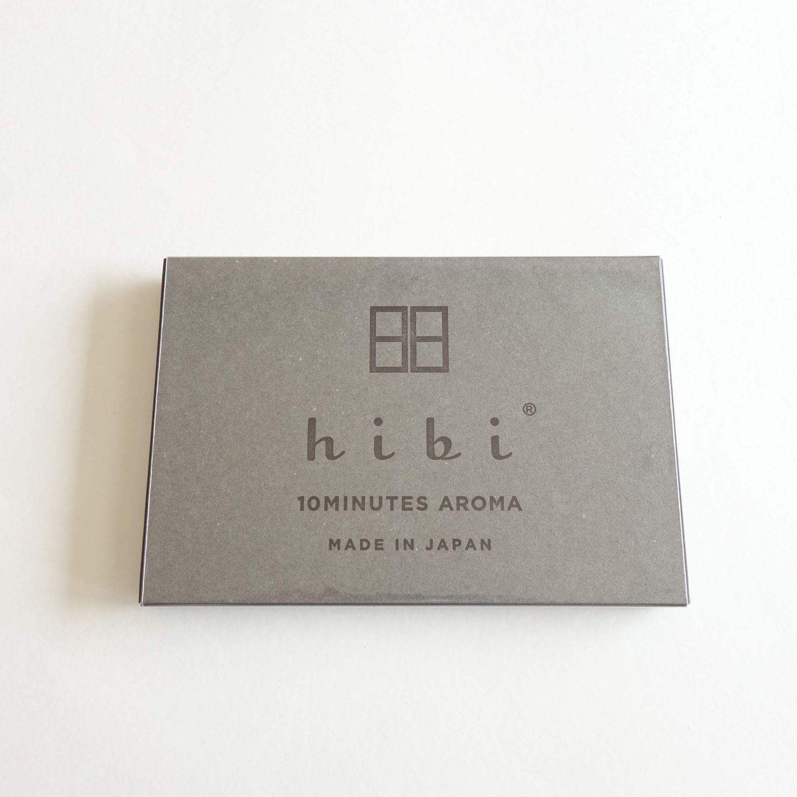 ヒビ 10MINUTES AROMA 5種の香りギフトボックス ペーパーバッグ付き 神戸マッチ お香セット アロマ ラベンダー レモングラス イランイラン ゼラニウム ティートゥリー 