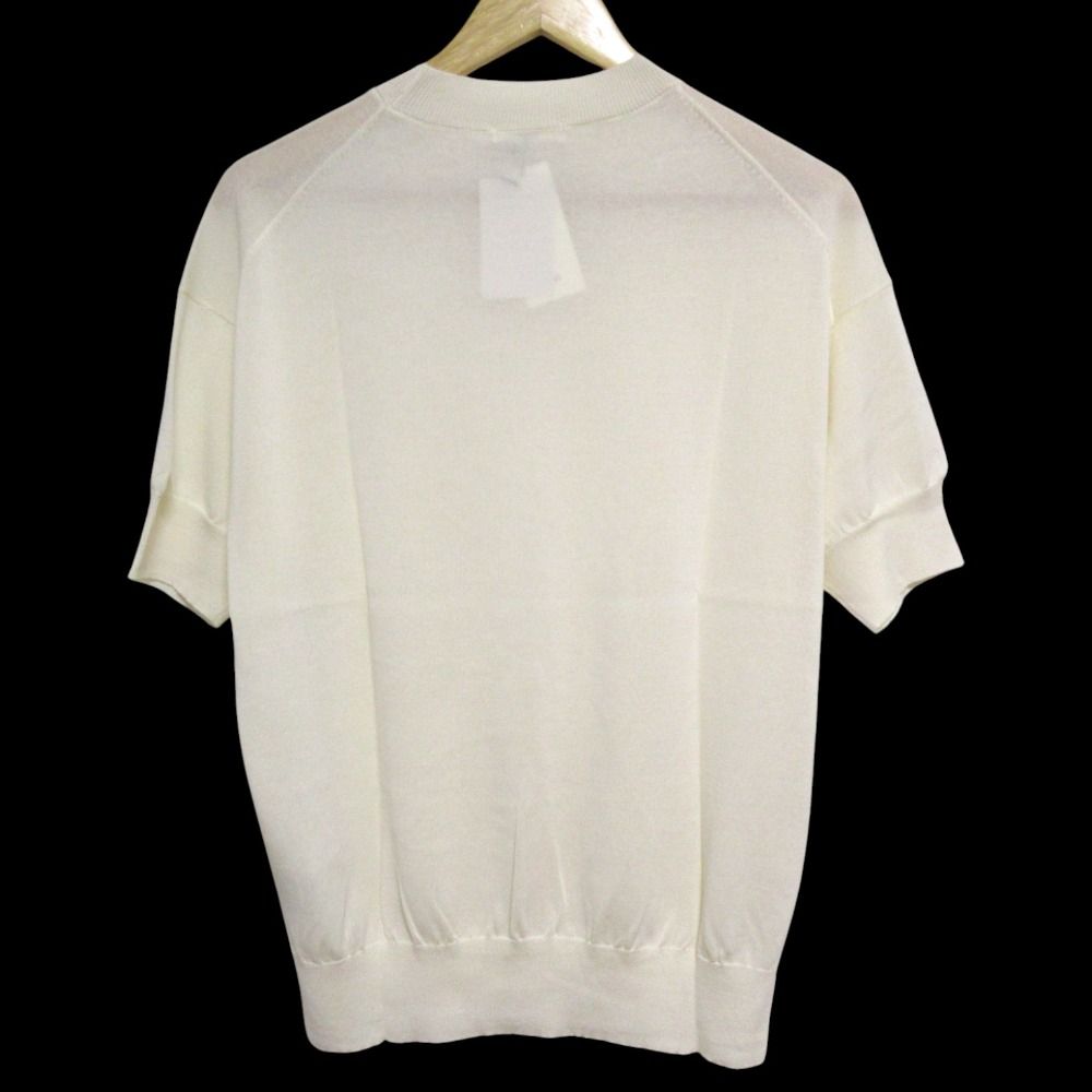 未使用 23SS yori ヨリ シャーベットニット 半袖 クルーネック  