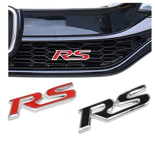 Amazon | RS エンブレム 縦 2.7cm x 横 10.3cm 海外 ホンダ 純正