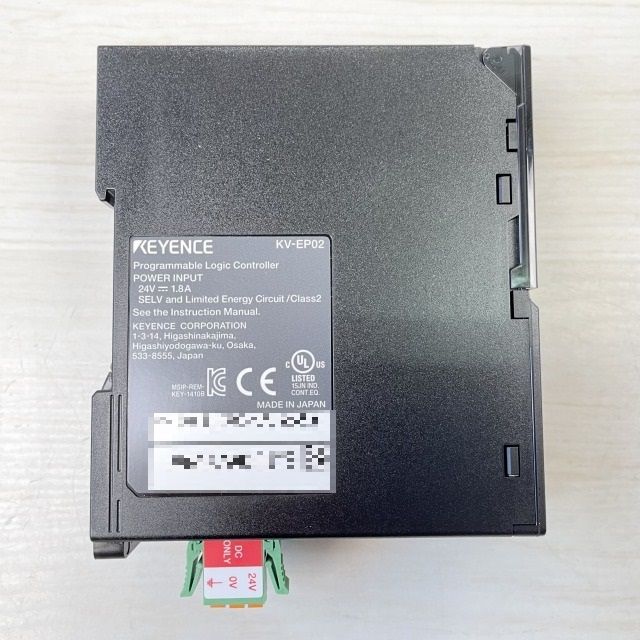 KV-EP02 EtherNet/IP 対応通信ユニット プログラマブルコントローラ 