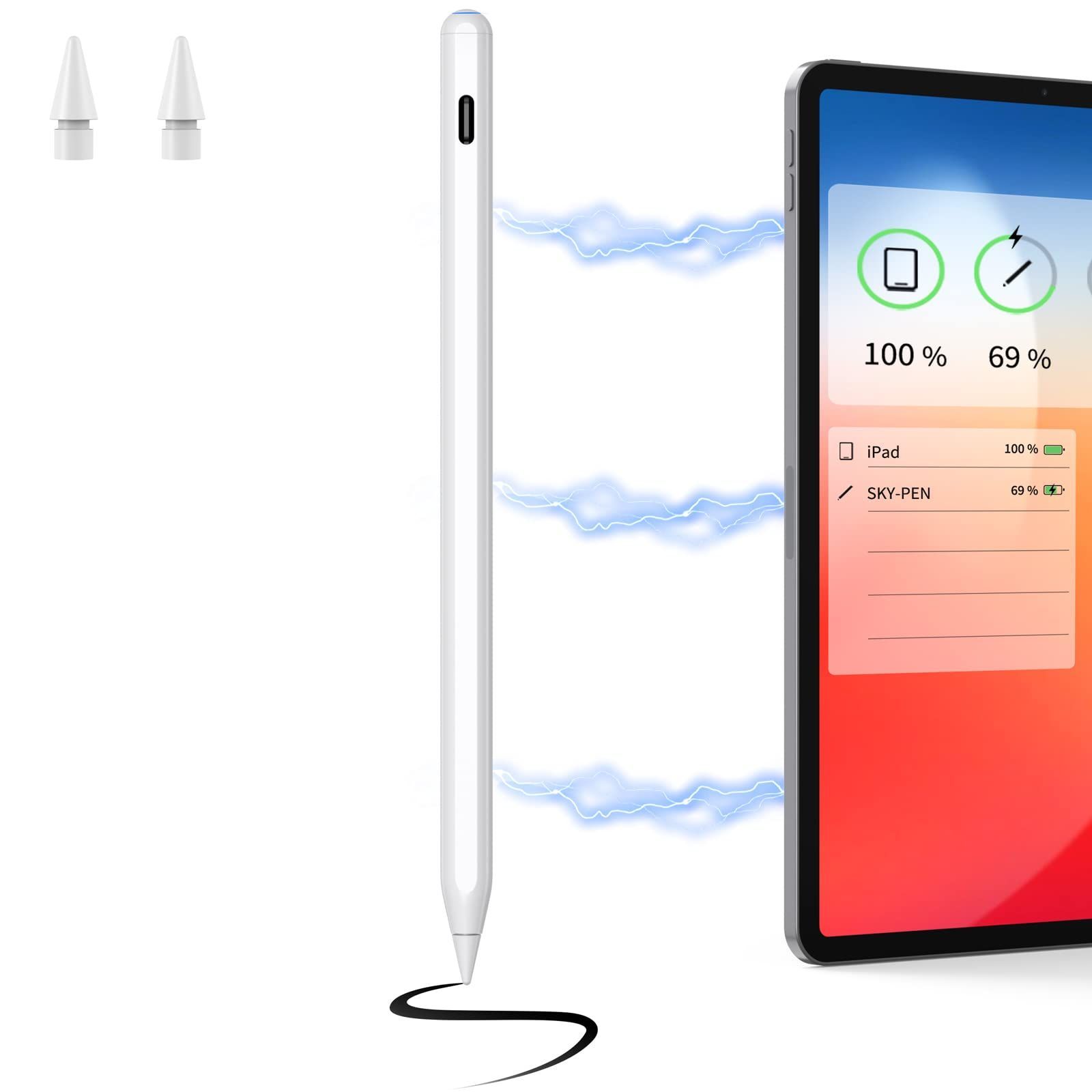 Apple Pencil アップル ペンシル タブレット ペン先 ipad - タブレット