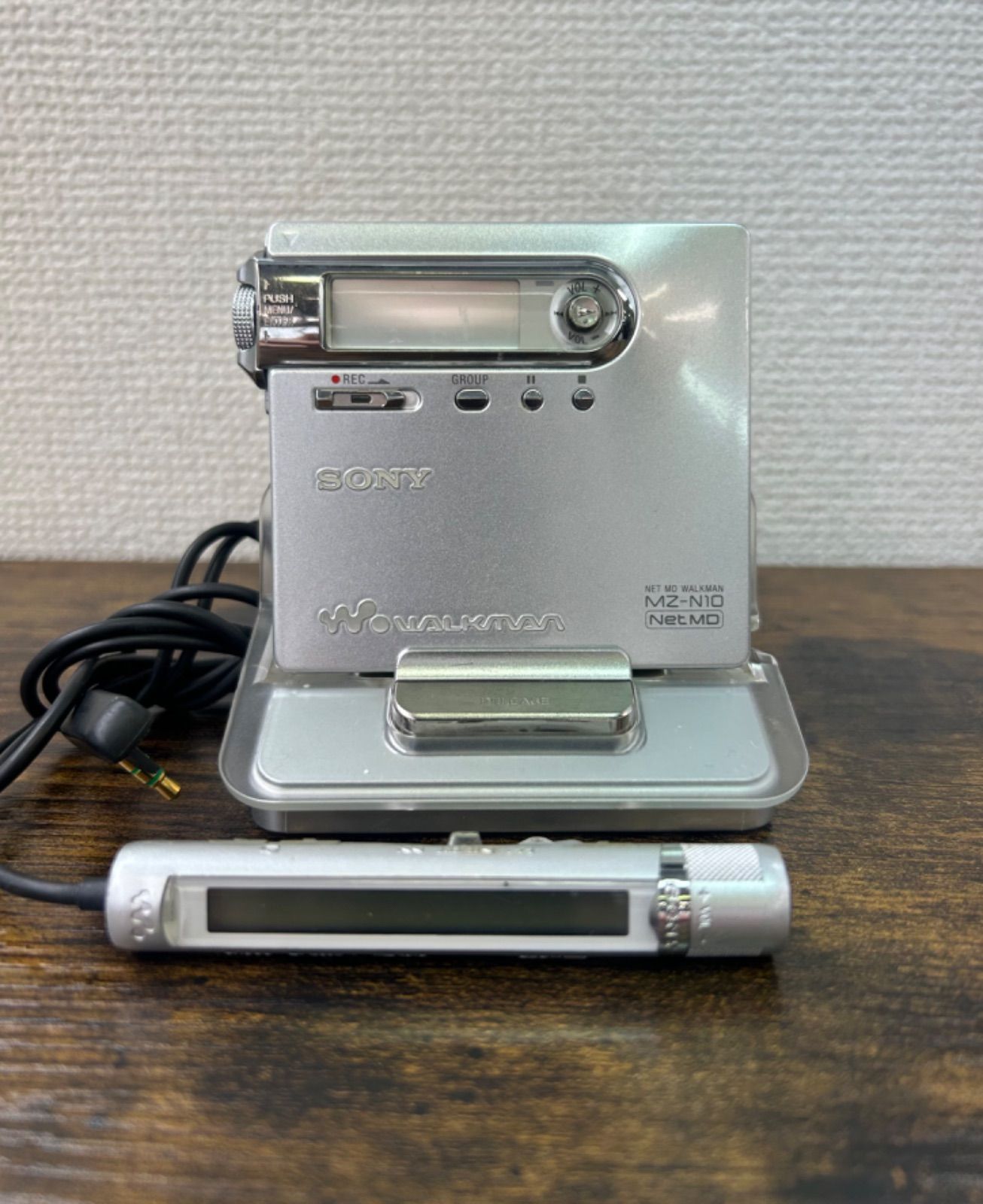 動作未 SONY MDウォークマンMZ-N10