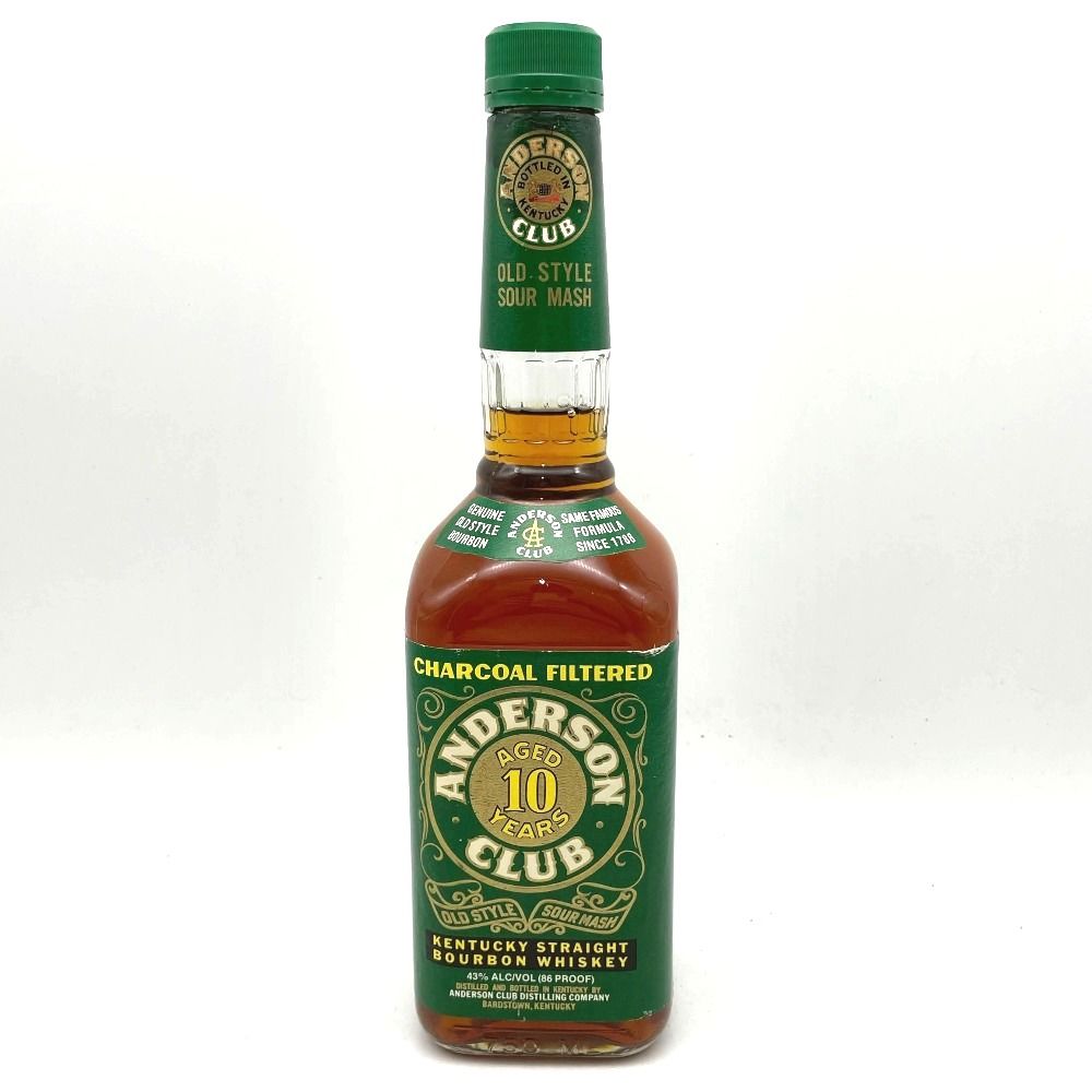 ウイスキー アンダーソンクラブ10年 バーボン ヘブンヒル蒸留所
