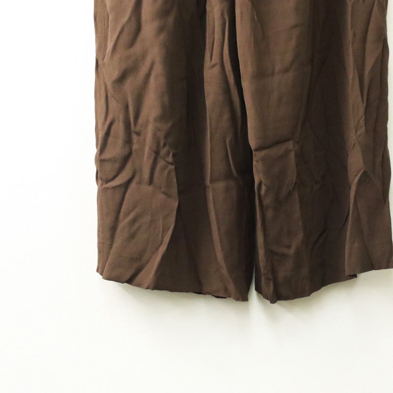 美品 2025SS プラージュ Plage R'IAM タックチノパンツ 38