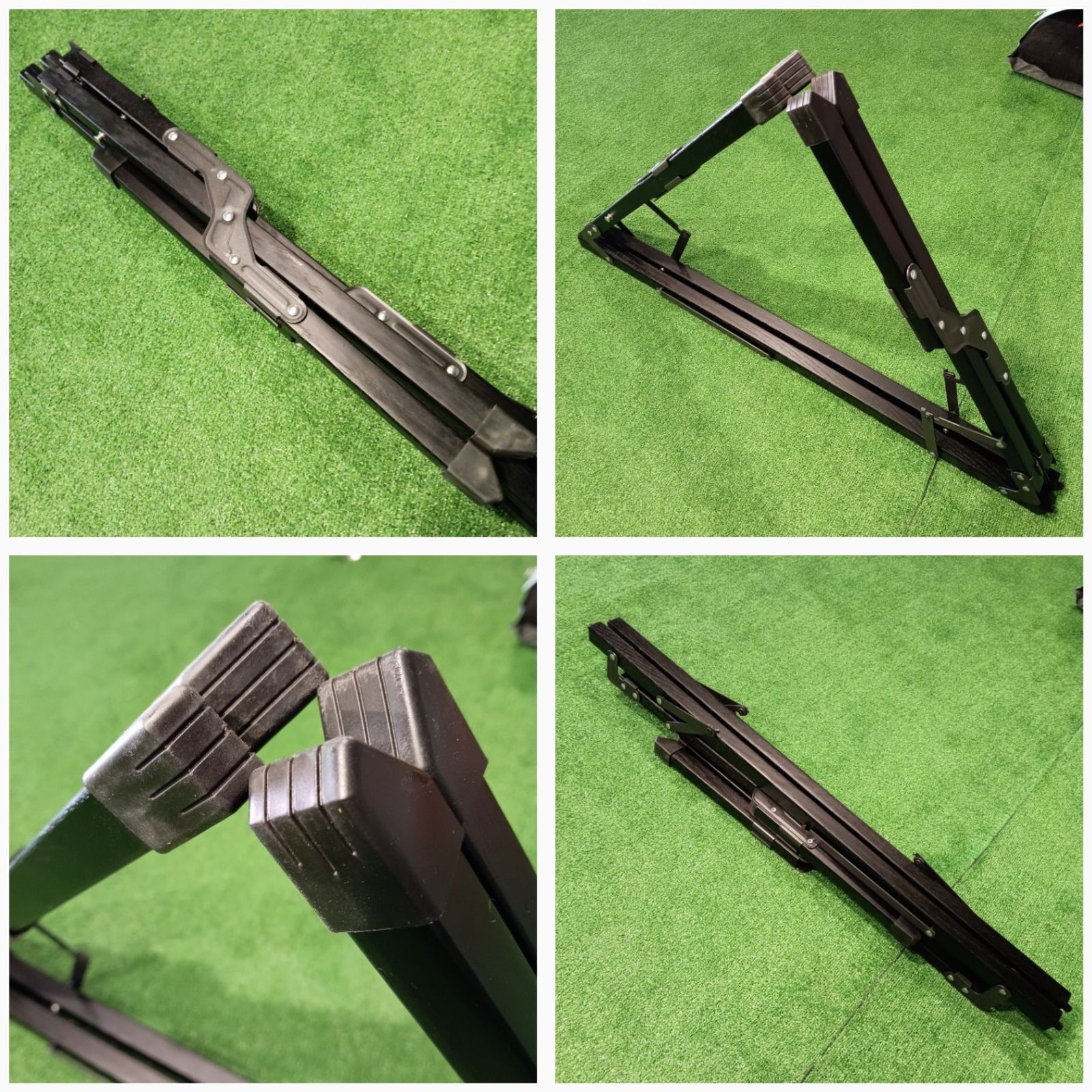 ANOBA(アノバ) BLACK EDITION ウッドロールトップテーブル　収納ケース底面にダメージあり ANOBA(アノバ) BLACK EDITION ウッドロールトップテーブル 収納