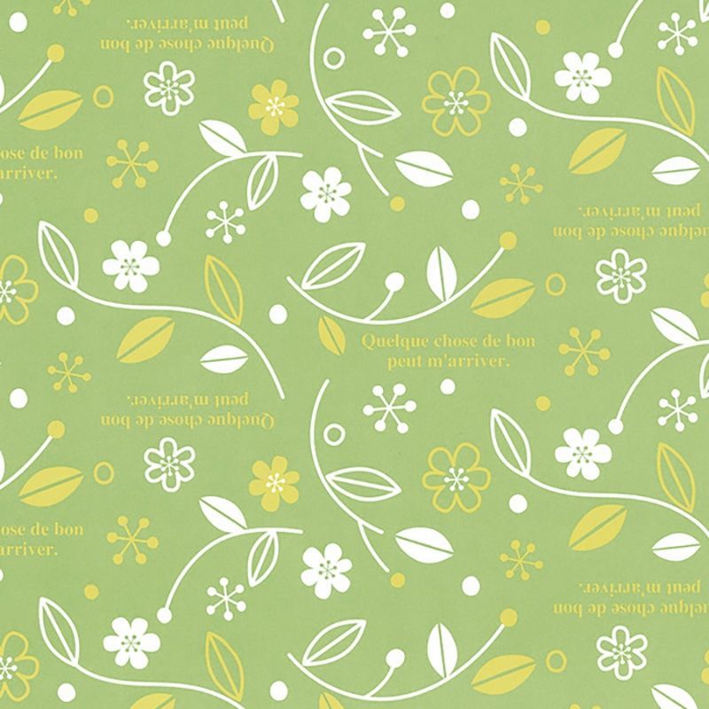 まとめ買い シモジマ HEIKO 包装紙 花柄 半才 エスペランス LG 50枚 750×528mm ラッピング用品 002410910 ×3セット