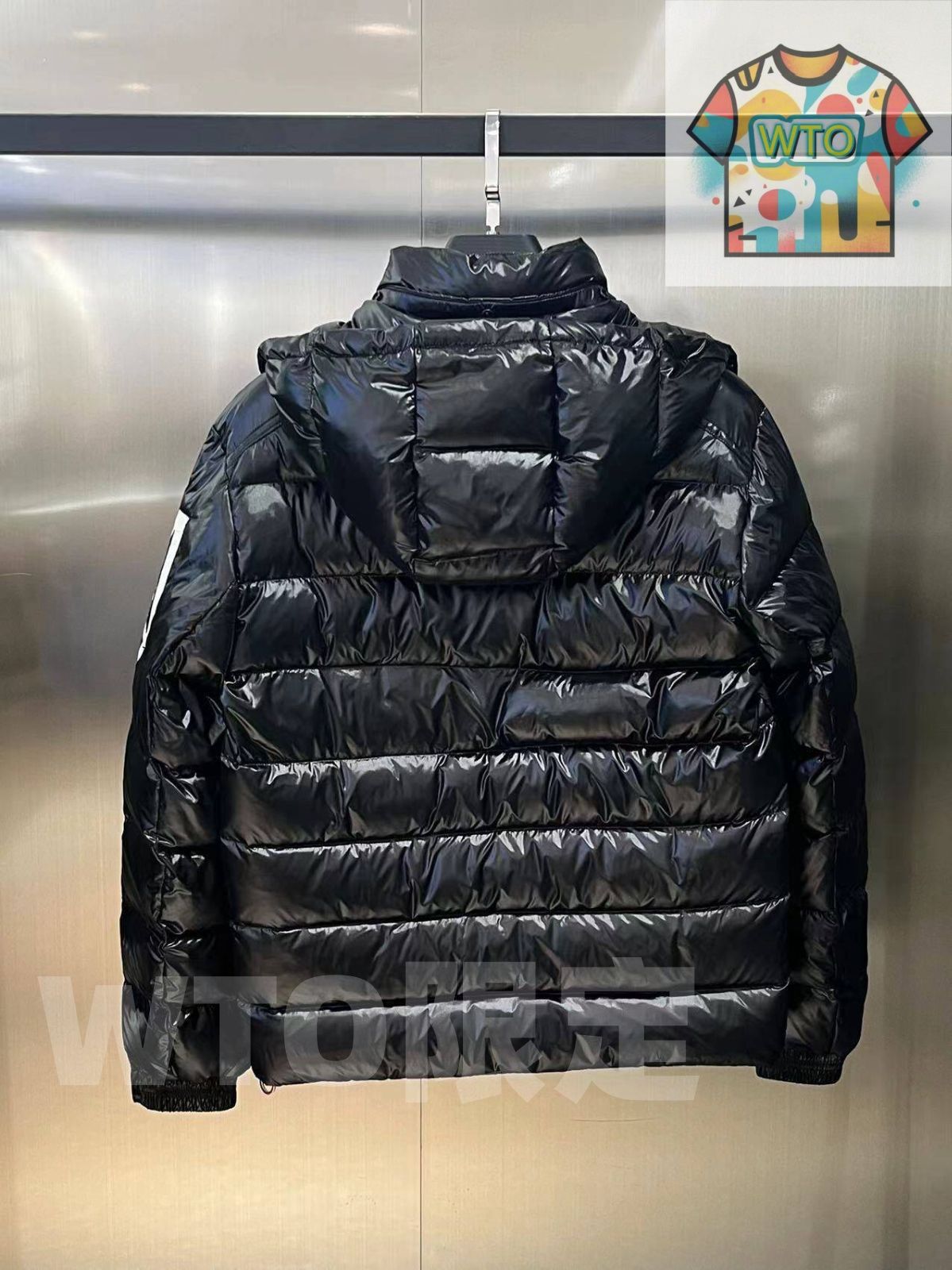 モンクレール　ジャケット　152 MONCLER モンクレール ダウンジャケット メンズスキーワッペン