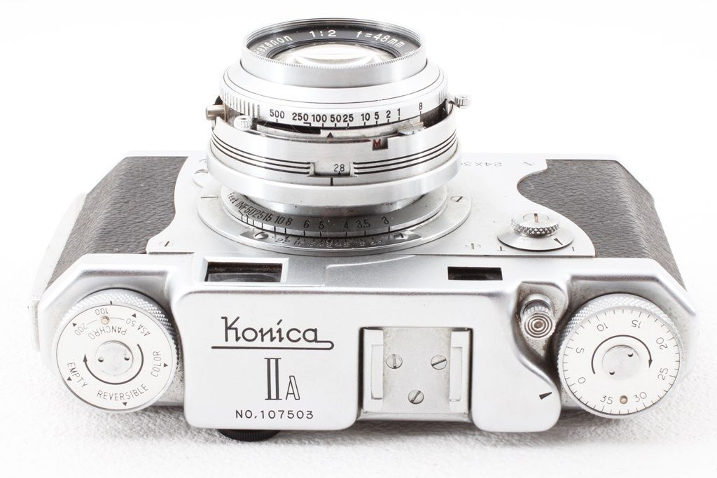 【希少】　Konica IIA コニカ　フィルムカメラ　Hexanon 48mm Konica III L2 / Hexanon 48mm F2 コニカ (54191) | サンライズ