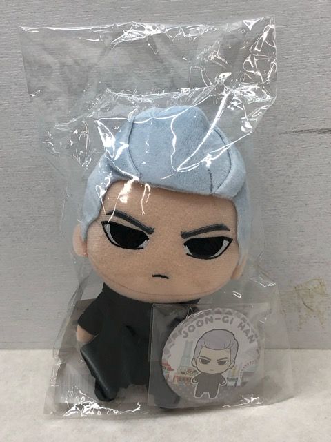 未開封☆ハン・ジュンギ ぬいぐるみ＆缶バッジセット 龍が如く7