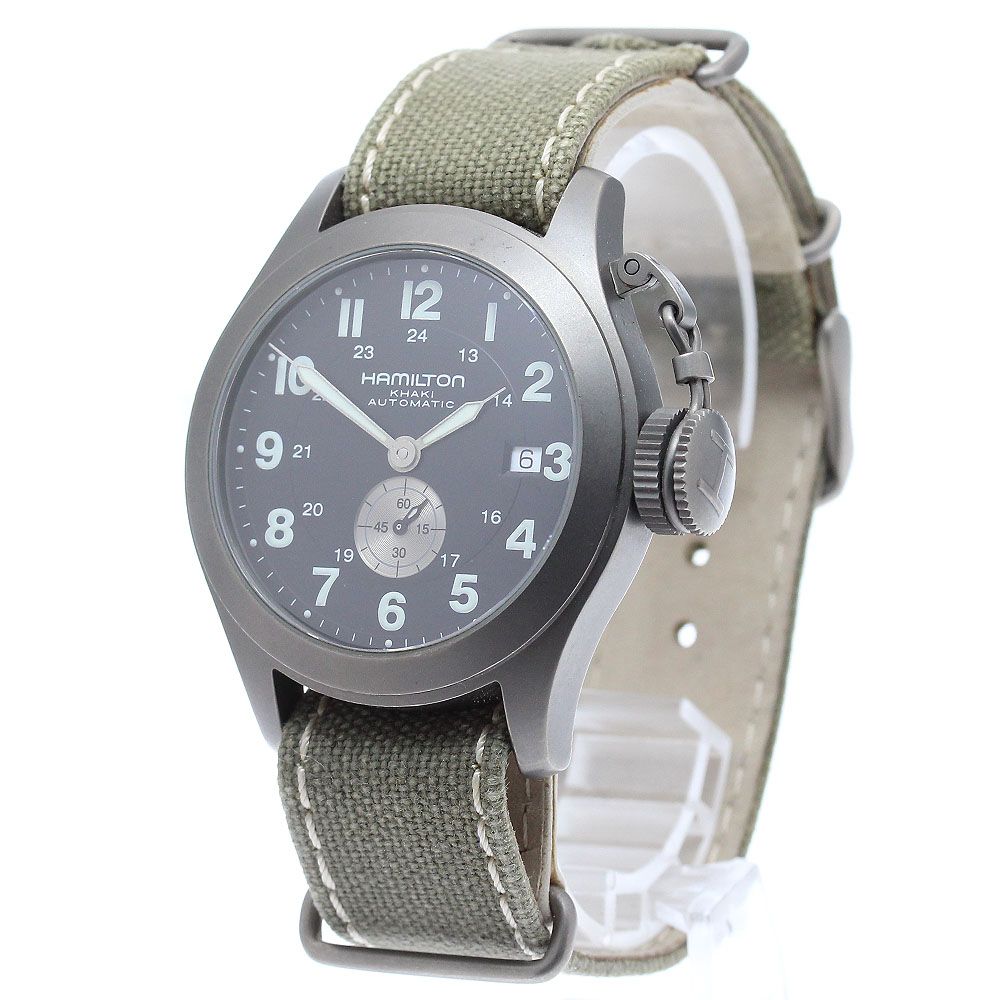 ハミルトン HAMILTON H774450 カーキ ネイビー クラシック 自動巻き 