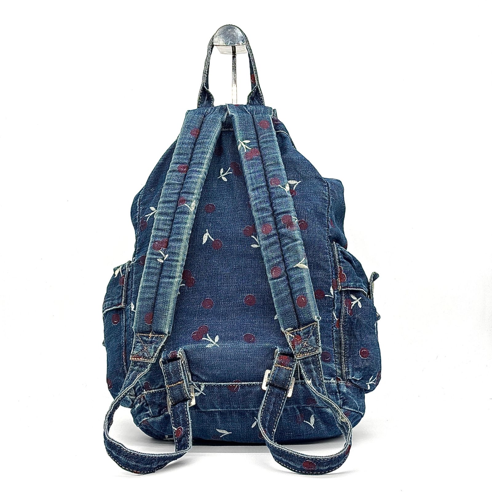 90s HYSTERIC GLAMOUR チェリー柄 デニム リュック y2k 【公式通販】